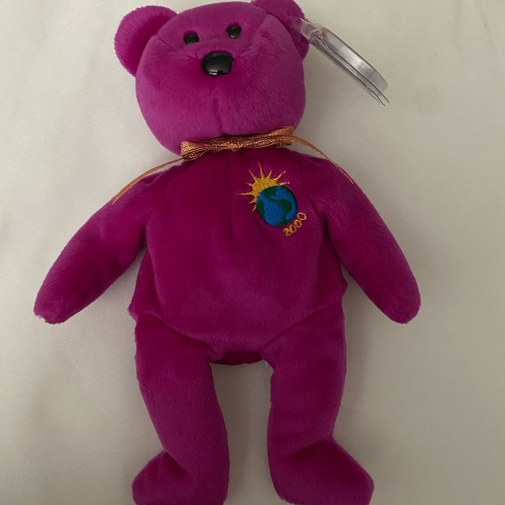 Ty Beanie Babies Millennium Bear- RARE
